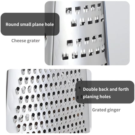 مبشرة رباعية الجوانب من ستانلس ستيل (متوفر حجمين)