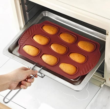 قالب سيليكون لإعداد كيك المادلين | 9 تجويف