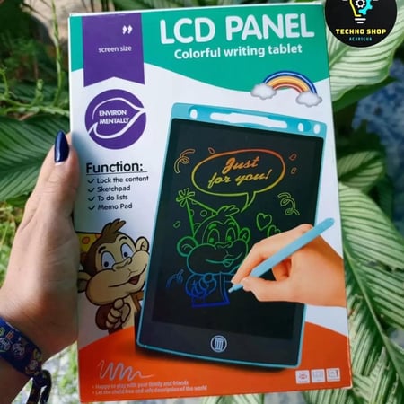 تابلت للرسم و الكتابة اللوحي بشاشة ال سي دي بحجمين 16/10.5 بوصة | قطعتين
