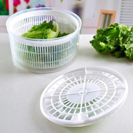 مجفف يدوي للفواكه والخضروات مع مقبض دوار لسهولة التجفيف | 3 لتر