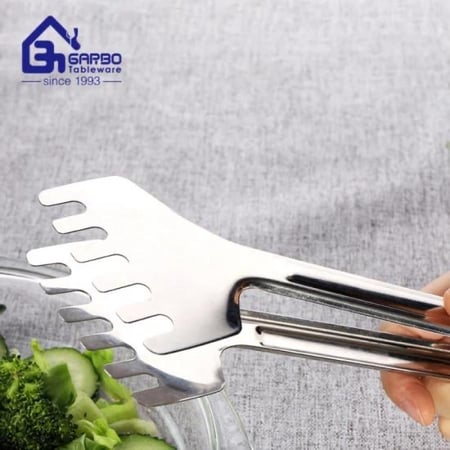 ملقط طعام استيل متعدد الاسنان (29سم)