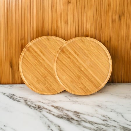 صحون تقديم خشبية بالشكل المربع والمستطيل والدائري