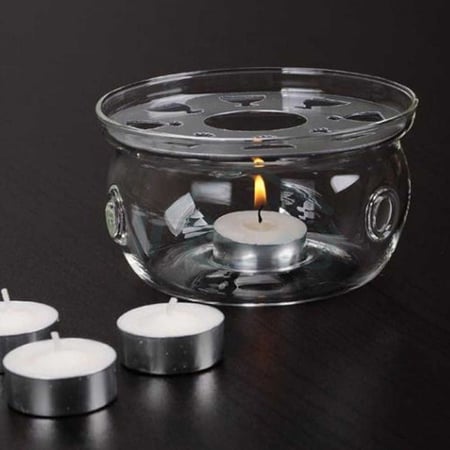 قاعدة تسخين زجاج بإستخدام الشموع | 13سم