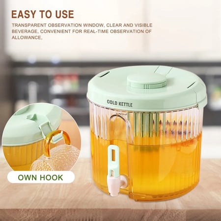 جيك عصير اكليريك بحنفية - سعة 4L