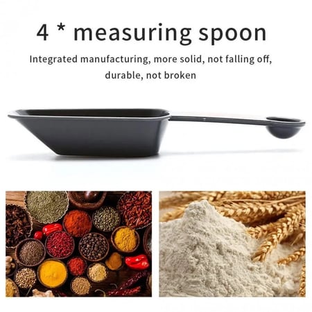 طقم ملاعق قياس (4 قطع)