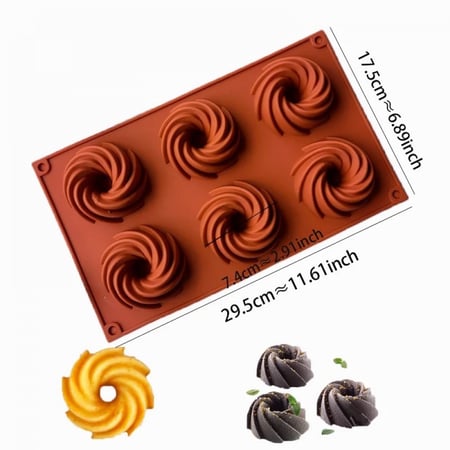 قالب سيليكون المجرة - 6 تجويف