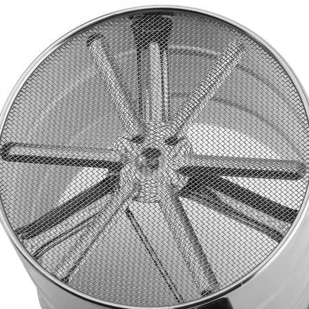 منخل طحين يدوي ستانلس ستيل 250جرام