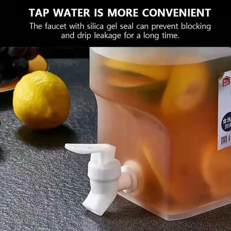 جيك عصير بلاستيك بحنفية - سعة 3.5L