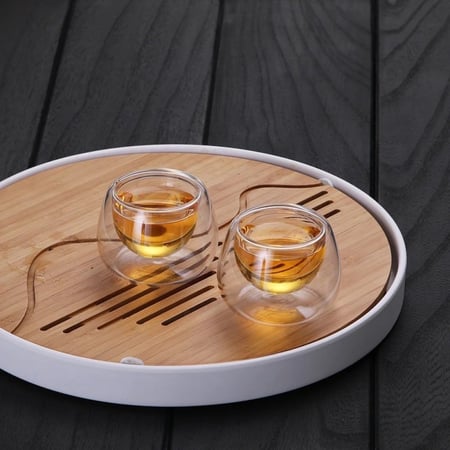 طقم قهوة دبل جلاس 60مل (6 قطع)