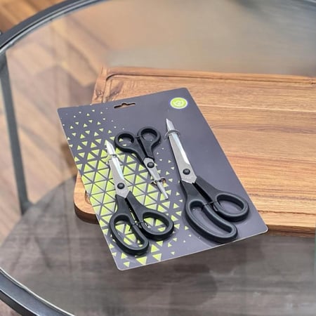 طقم مقصات متعددة الإٍستعمالات | 3 قطع