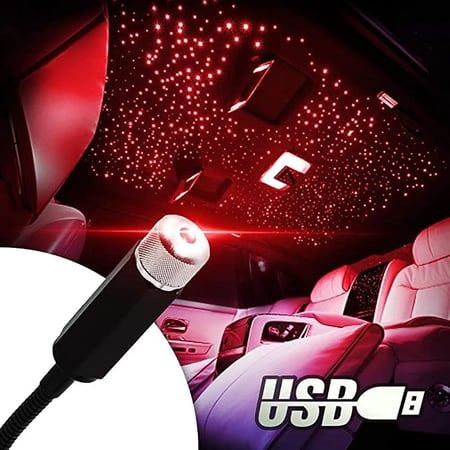 اضاءة المجرة باللون الاحمر USB