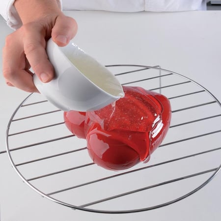 قالب سيليكون قلب ثلاثي الأبعاد