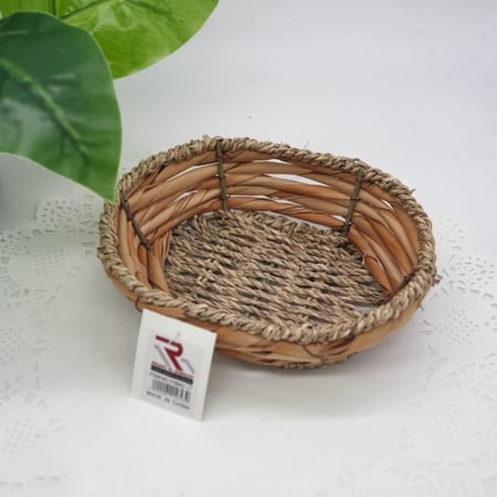 مجموعة سلال (6 حبات) تقديمات خوص صغيره (متوفر 4 موديلات)