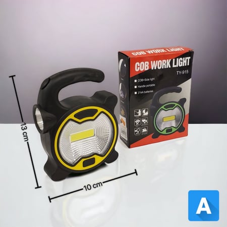 كشاف يدوي إضاءة LED ابيض - مزدوج الإضاءة (متوفر موديلين)