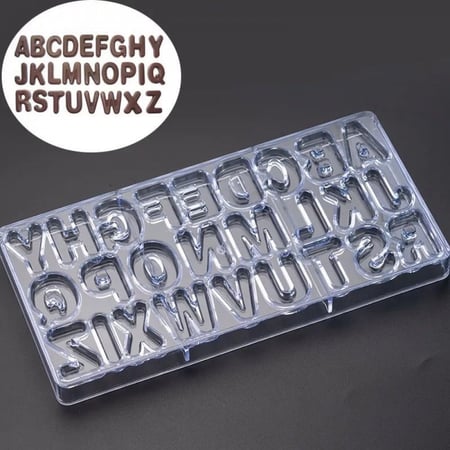 قالب شوكلاته اكليريك | حروف – 26 تجًويف