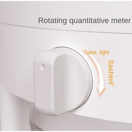 حافظة الرز والسكر والطحين الدائرية 6 كيلو