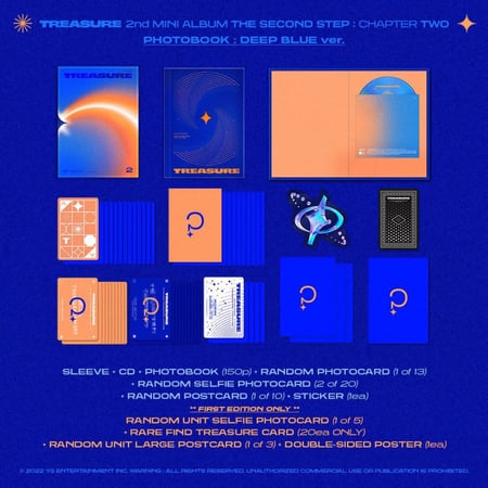 TREASURE 2nd MINI ALBUM  THE SECOND STEP: CHAPTER TWO