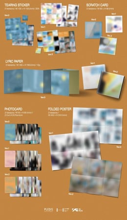 SEVENTEEN (세븐틴) 12th Mini Album 'SPILL THE FEELS'