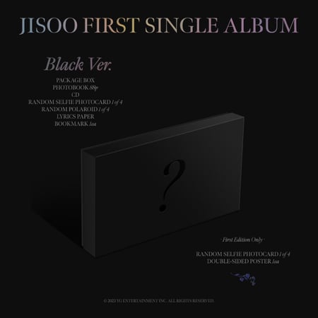 BLACKPINK JISOO FIRST SINGLE ALBUM