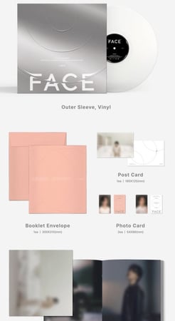 Jimin's "FACE" vinyl