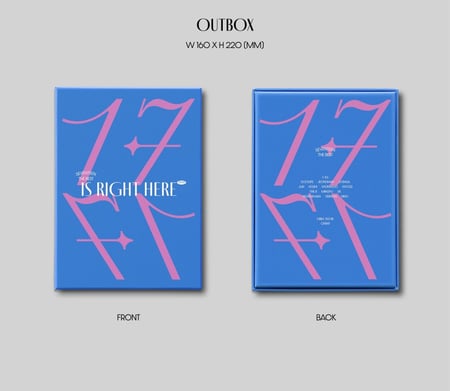 SEVENTEEN BEST ALBUM ‘17 IS RIGHT HERE’