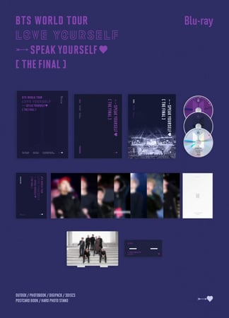 BTS () 'LOVE YOURSELF : SPEAK YOURSELF' [THE FINAL] DVD