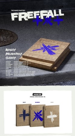 TOMORROW X TOGETHER 3rd Regular Album 'The Name Chapter: FREEFALL'