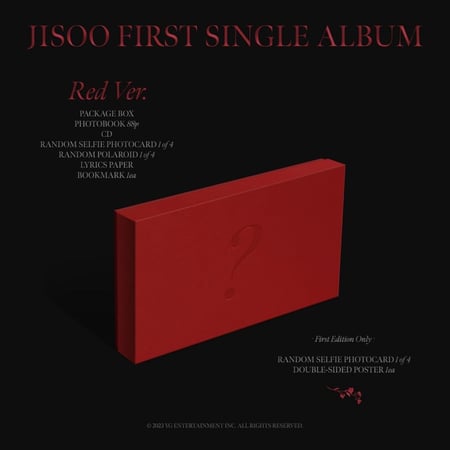 BLACKPINK JISOO FIRST SINGLE ALBUM