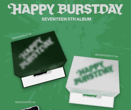 SEVENTEEN 5th Album ‘HAPPY BURSTDAY