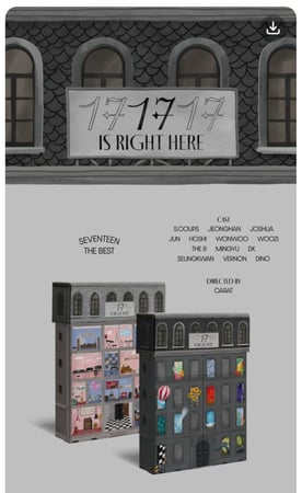SEVENTEEN BEST ALBUM ‘17 IS RIGHT HERE’