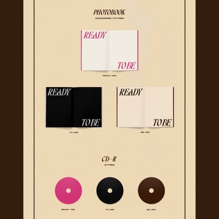 TWICE 12TH MINI ALBUM "READY TO BE"