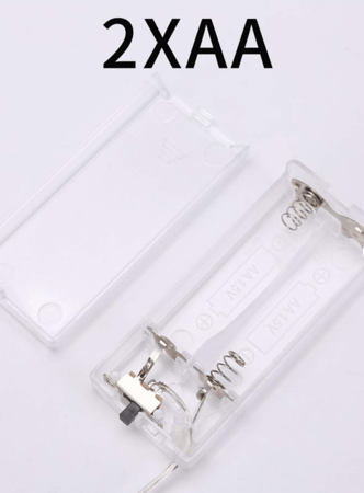 ضوء بشريط لمبات على شكل ورد يعمل بالبطاريه