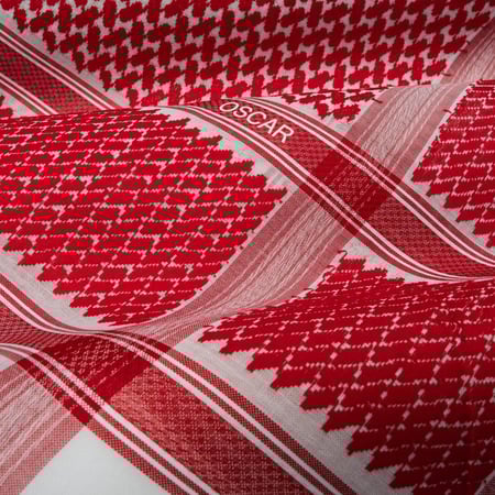 شماغ  OSCAR  الأحمر