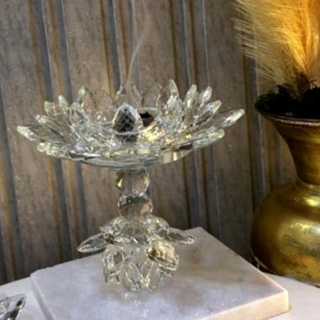 مبخرة كريستال زهره