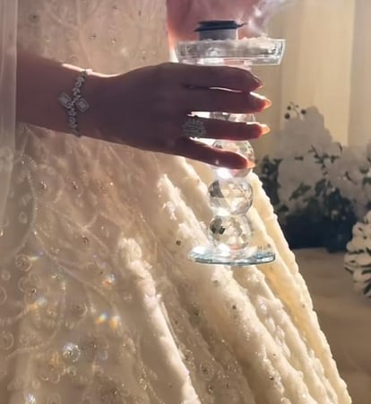 مبخرة عرايس كريستال