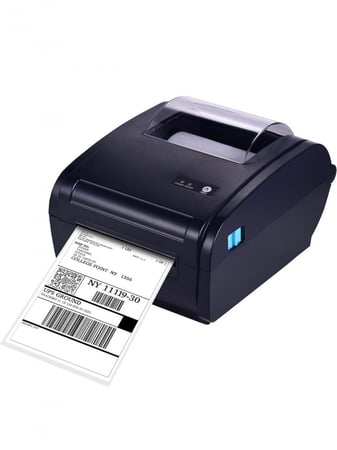 طابعة بوليصات شحن لاصقه