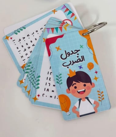 جدول الضرب ( تغليف حراري)