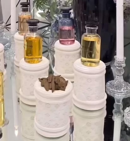 مبخرة   وحامل عود كونكريت