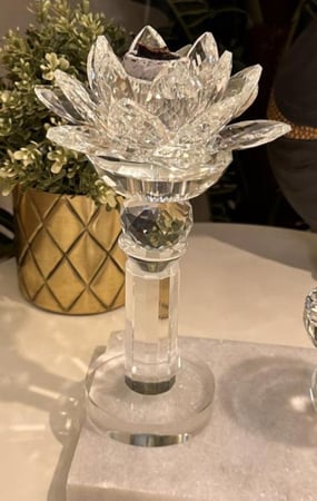مبخرة  وردة وحامل بخور