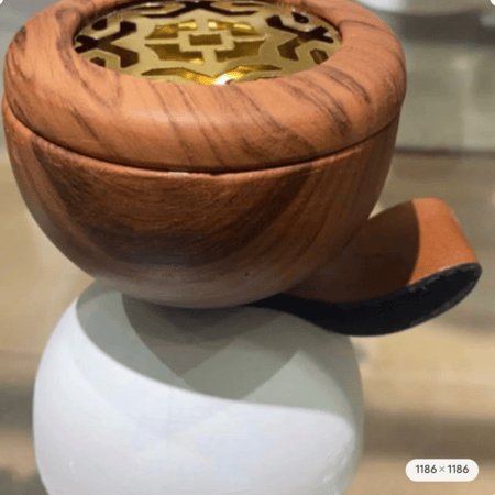 مبخره صغيره بشريط جلد