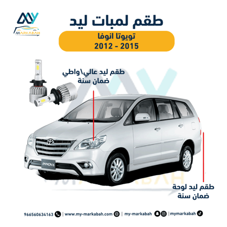 لمبات ليد انوفا 2012