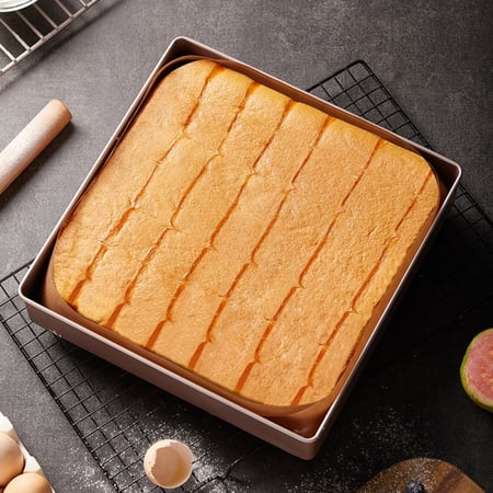 صينية فرن مربعة كبيرة وعميقة غير لاصقة