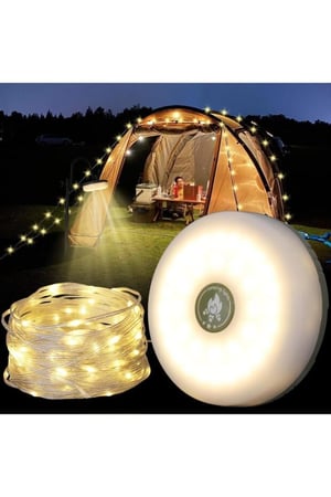 STRIPLIGHT اضاءة التخييم قابلة للشحن ومضادة للماء