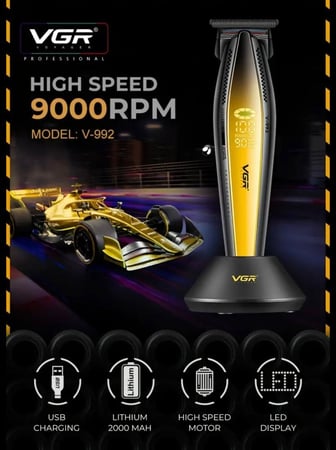 VGR ماكينة حلاقة الشعر الاحترافية