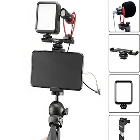 حامل الهاتف يولانزي مع رأس دوار 360 درجة وتصميم متين من الألومنيوم