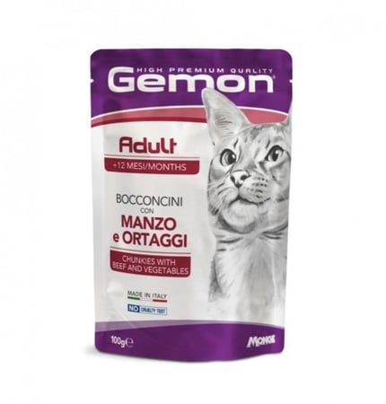 جيمون ادولت بقطع اللحم والخضار 100G