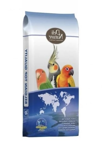 اكل للطيور المتوسطة فيتامين  - (V) Deli Nature 20kg