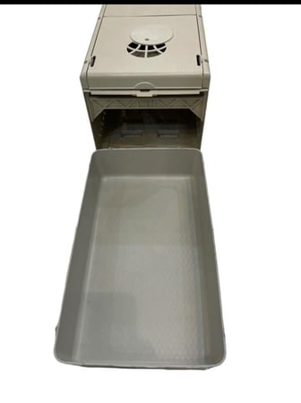 بياضة بلاستيك مع درج