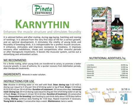 KARNYTHIN PINETA 500g
