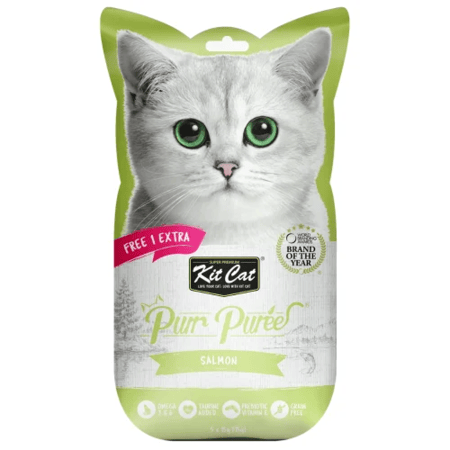 كت كات مكافات سالمون KIT CAT PUREE SALMON 15G